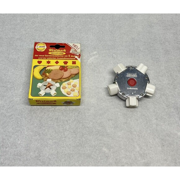 Vintage Westmark 5 Shape Garnish Cutter In Box - Made in Germany - Pre Owned - Picture 2 of 10